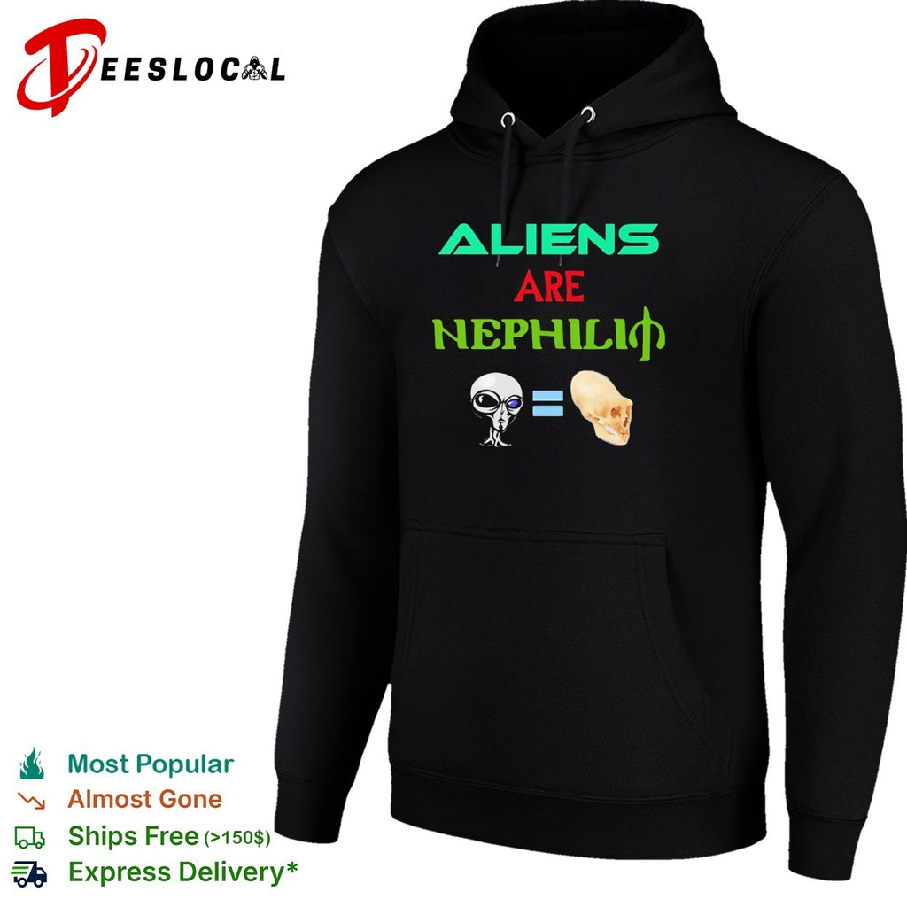 Aliens are Nephilim Paracelsus Alien and Elongated Skull Conspiracy Theory shirt
