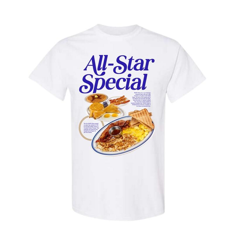 All-Star Breakfast Unisex Tee Shirt Sweatshirts Hoodie - Full Size Full Color Classic Cotton | TeeBloomCo.com