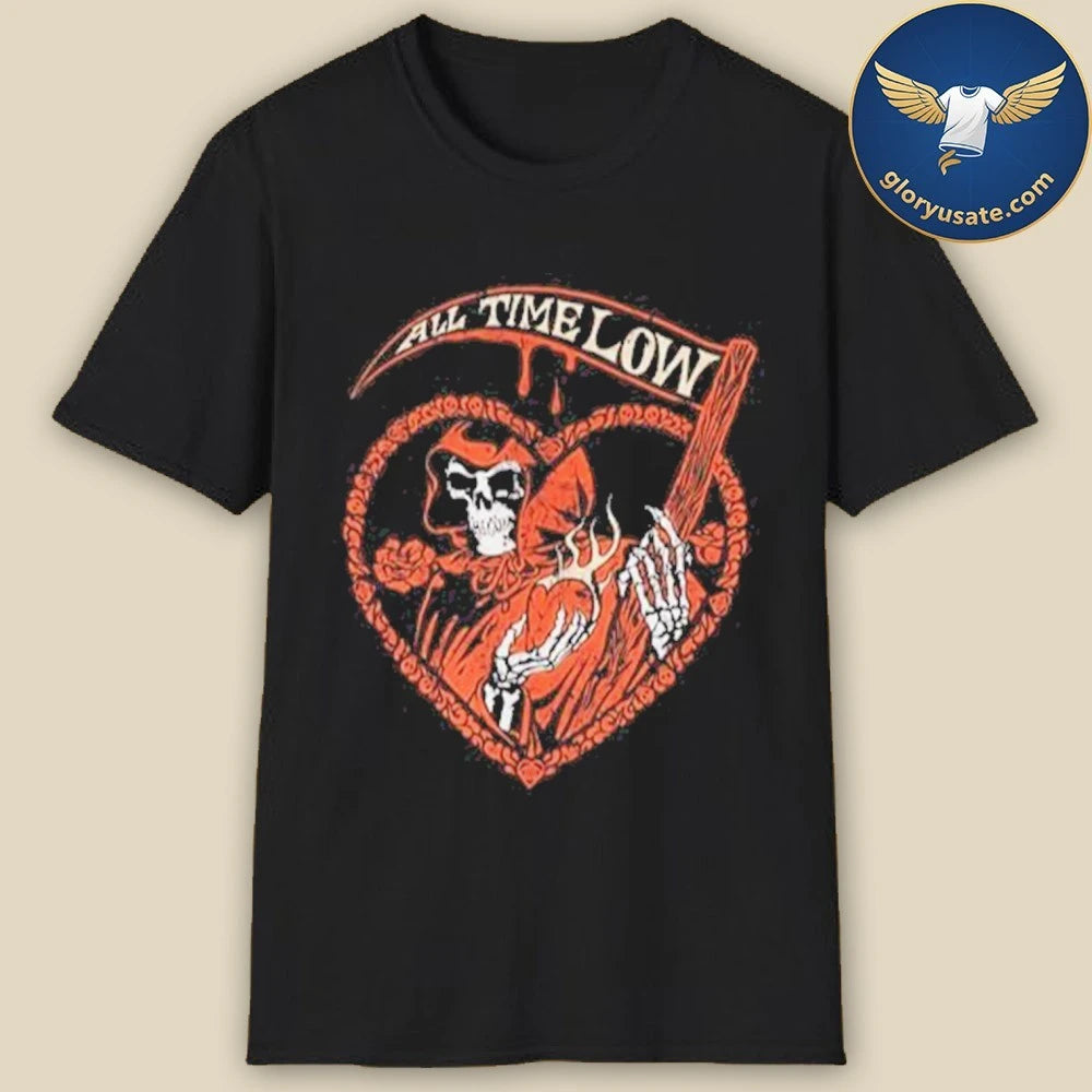 All Time Low Reaper Graphic Shirt