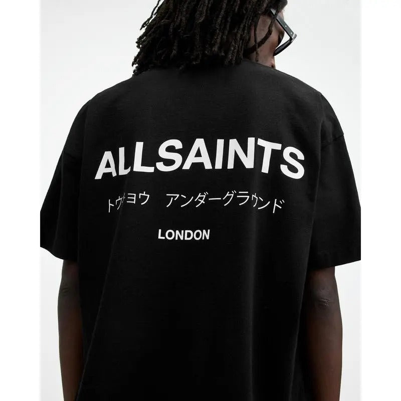 Allsaints Underground Crew Neck T-shirt Sweatshirt Hoodie Cotton Top Womenswear Shirt Unisex Streetwear | TeeBloomCo.com