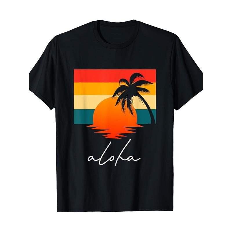 Aloha Hawaii T-shirt -100% cotton Made in USA Hoodie, Sweatshirt | TeeBloomCo.com