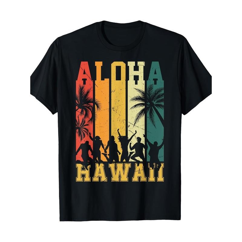 Aloha Hawaiian T-shirt -100% cotton Made in USA Hoodie, Sweatshirt | TeeBloomCo.com