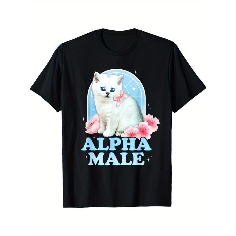 "Alpha Male Cat T-Shirt