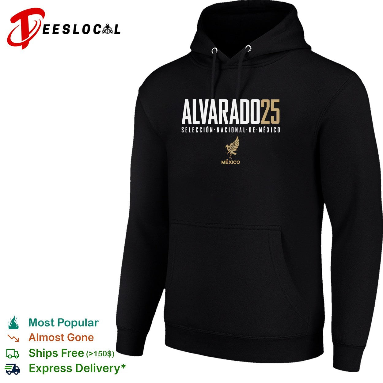Alvarado 25 Mexico Seleccion Nacional soccer shirt