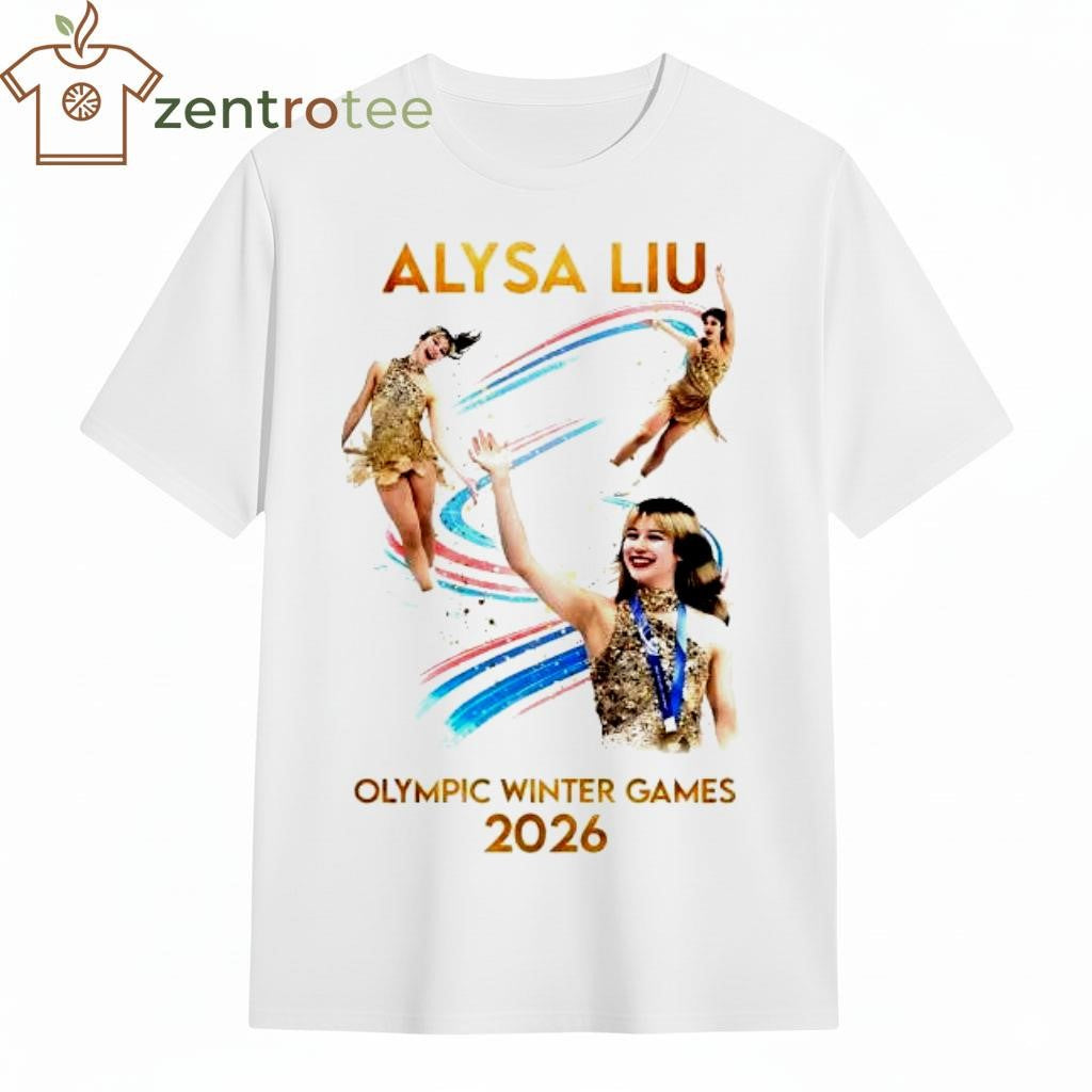 Alysa Liu 2026 Olympic winter games 2026 rainbow shirt