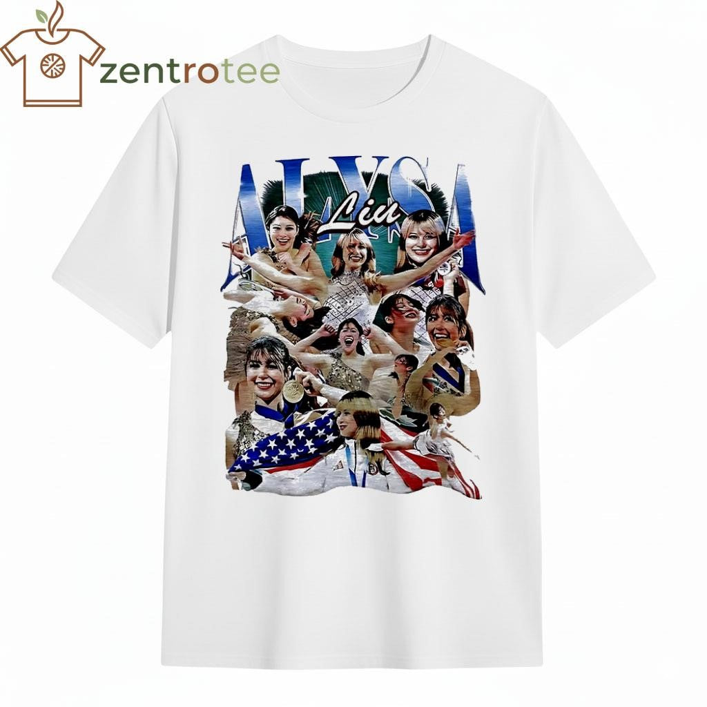 Alysa Liu Figure Skating Champion graphic vintage shirt