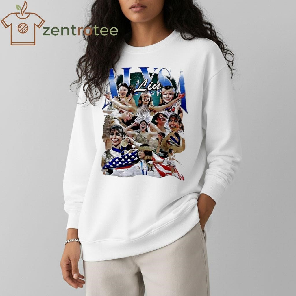 Alysa Liu Figure Skating Champion graphic vintage shirt