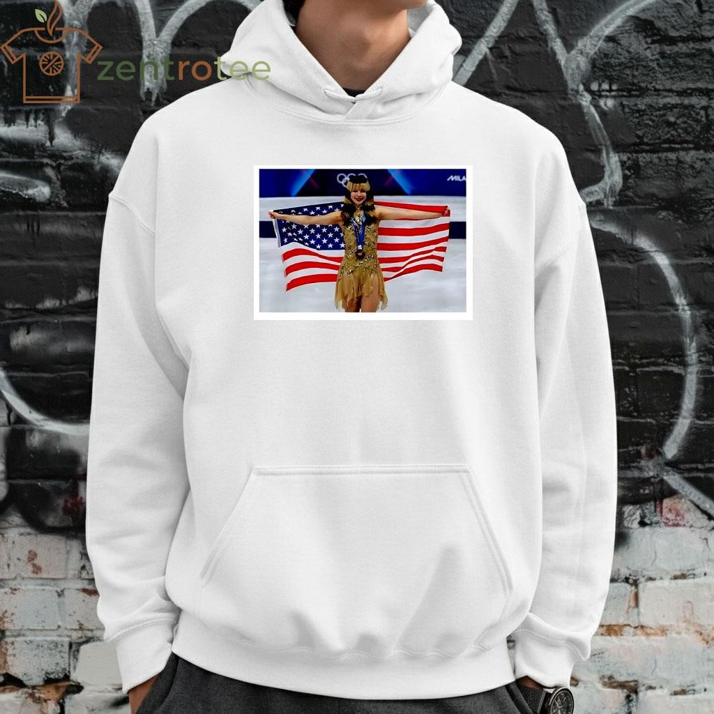 Alysa Liu New Olympic Women’s Skating Champion Team USA photo shirt