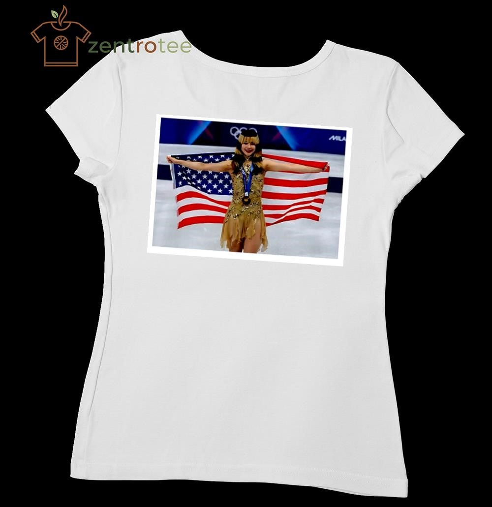 Alysa Liu New Olympic Women’s Skating Champion Team USA photo shirt