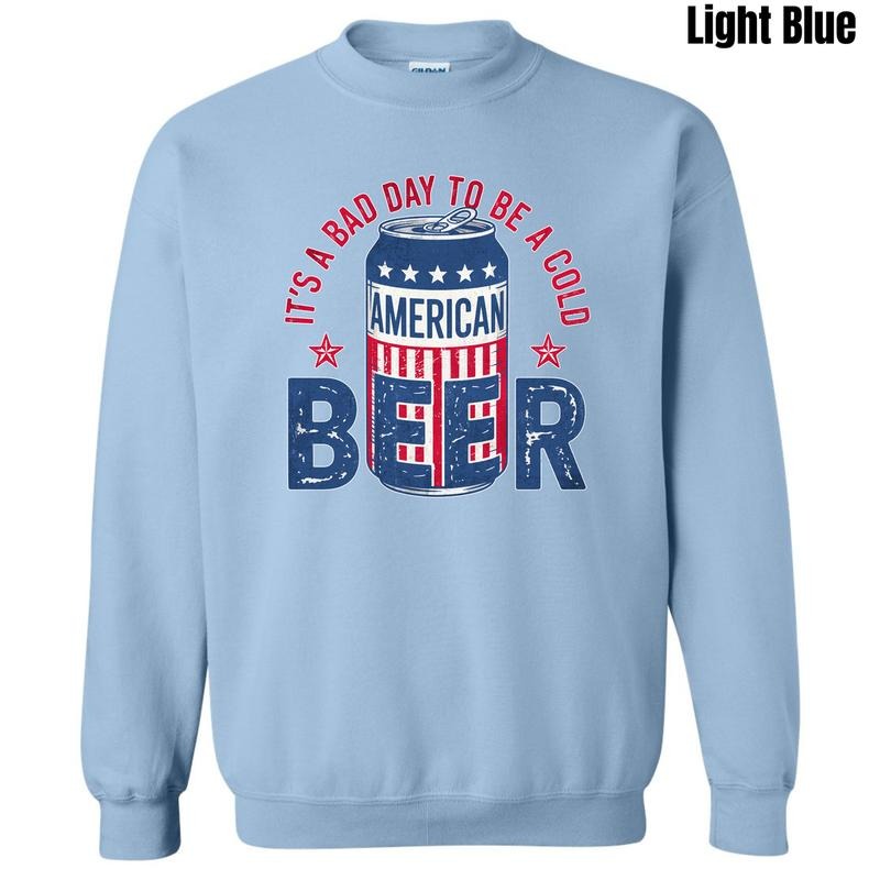 American Beer Bad Day Sweatshirt 'NLB' T-Shirts, Hoodie | TeeBloomCo.com