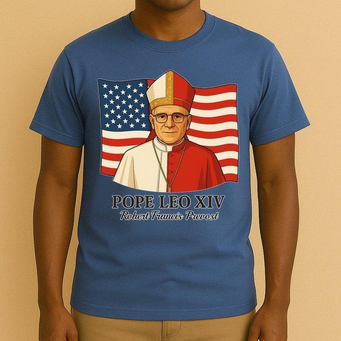 American Pope Leo XIV May 8th, 2025 T-Shirt | Robert Francis Prevost Catholic Tee | Historic Papal Moment Shirt | USA...