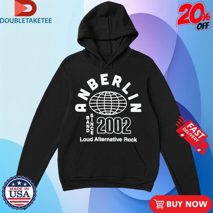 Anberlin Loud Alternative Rock Since 2002 Shirts