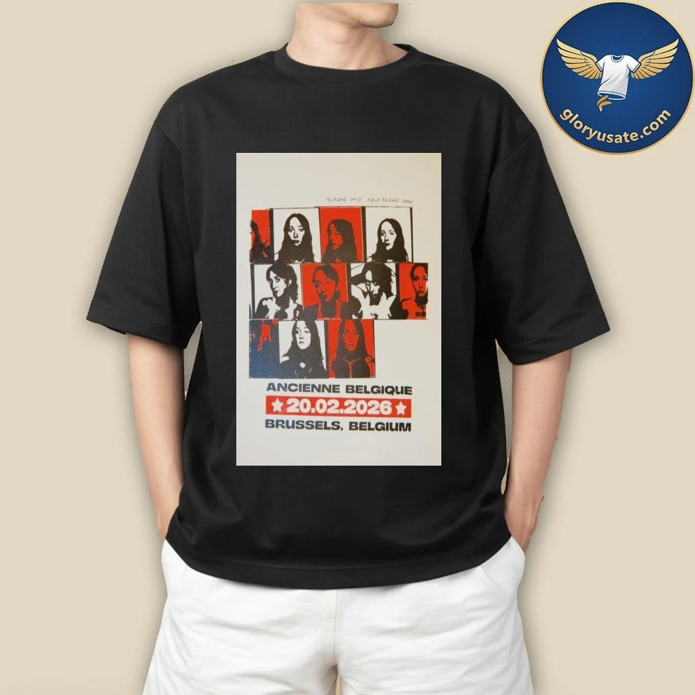 Ancienne Belgique Brussels, Belgium February 20 2026 Concert Poster Shirt