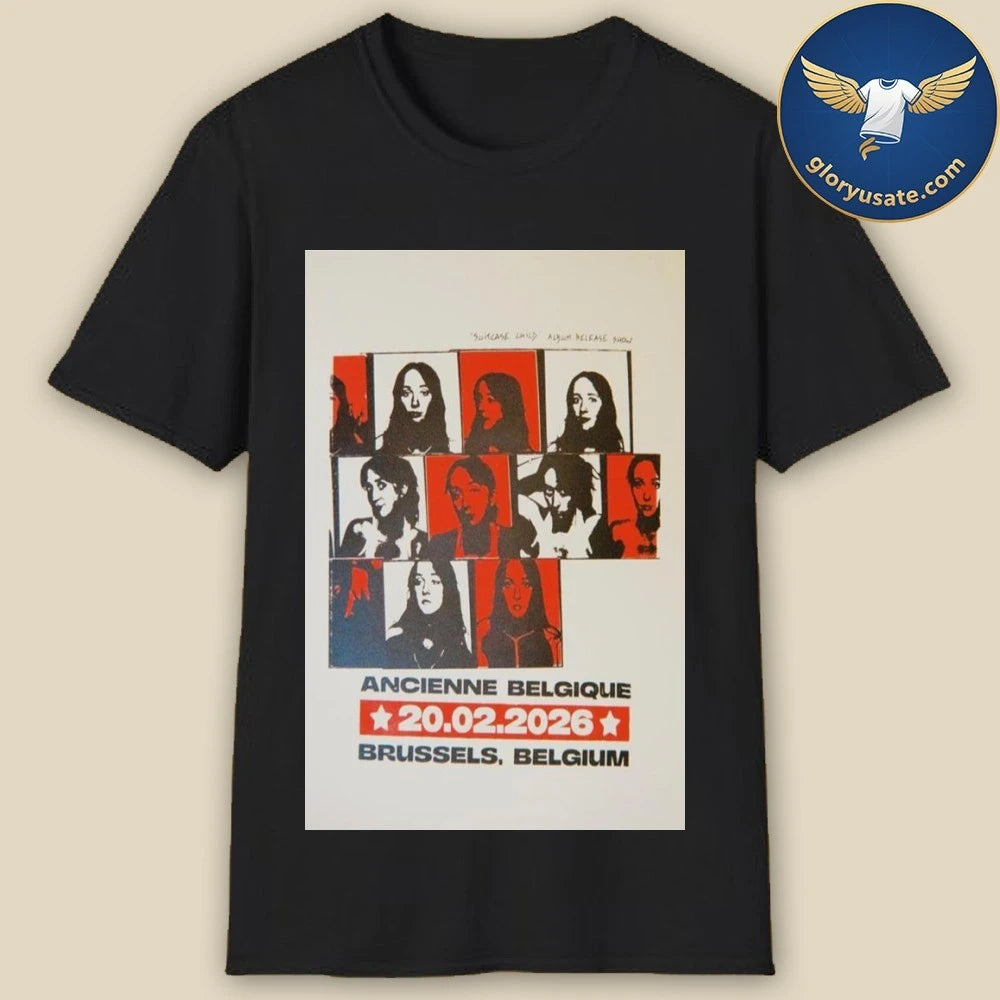 Ancienne Belgique Brussels, Belgium February 20 2026 Concert Poster Shirt