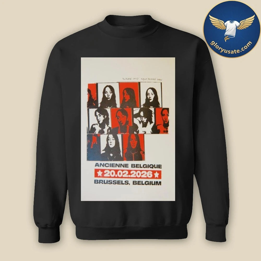 Ancienne Belgique Brussels, Belgium February 20 2026 Concert Poster Shirt