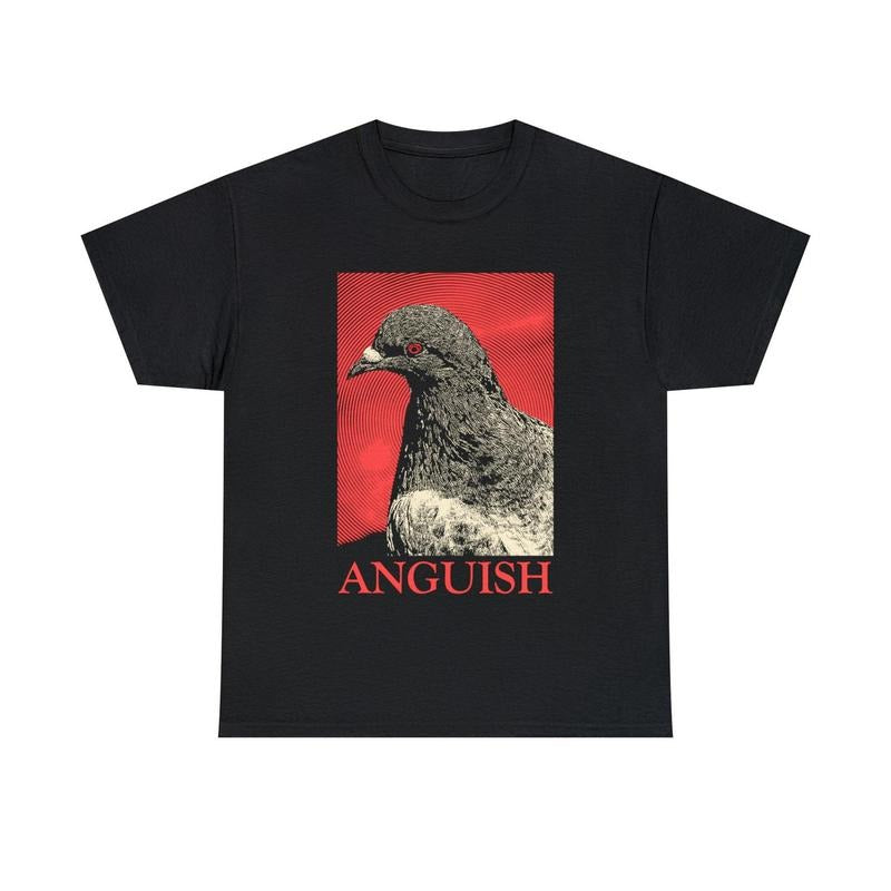 Anguish Pigeon T-Shirt Hoodie, Sweatshirt | TeeBloomCo.com
