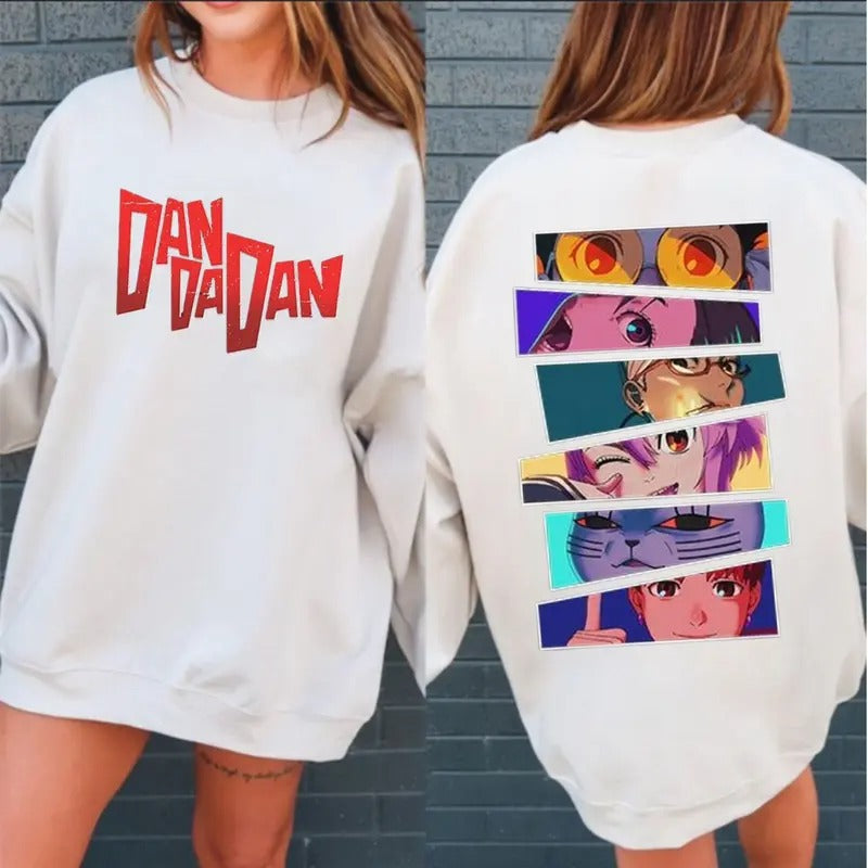 Anime Shirt, Dandadan Sweatshirt, Dan da dan Anime Shirt, Special Unisex T-shirt Cotton Fit Hoodie | TeeBloomCo.com