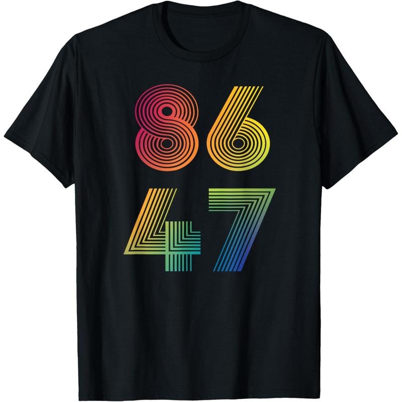 Anti Trump 8647 86 47 Impeach 47 Anti-Trump President Retro T-Shirt Hoodie, Sweatshirt | TeeBloomCo.com