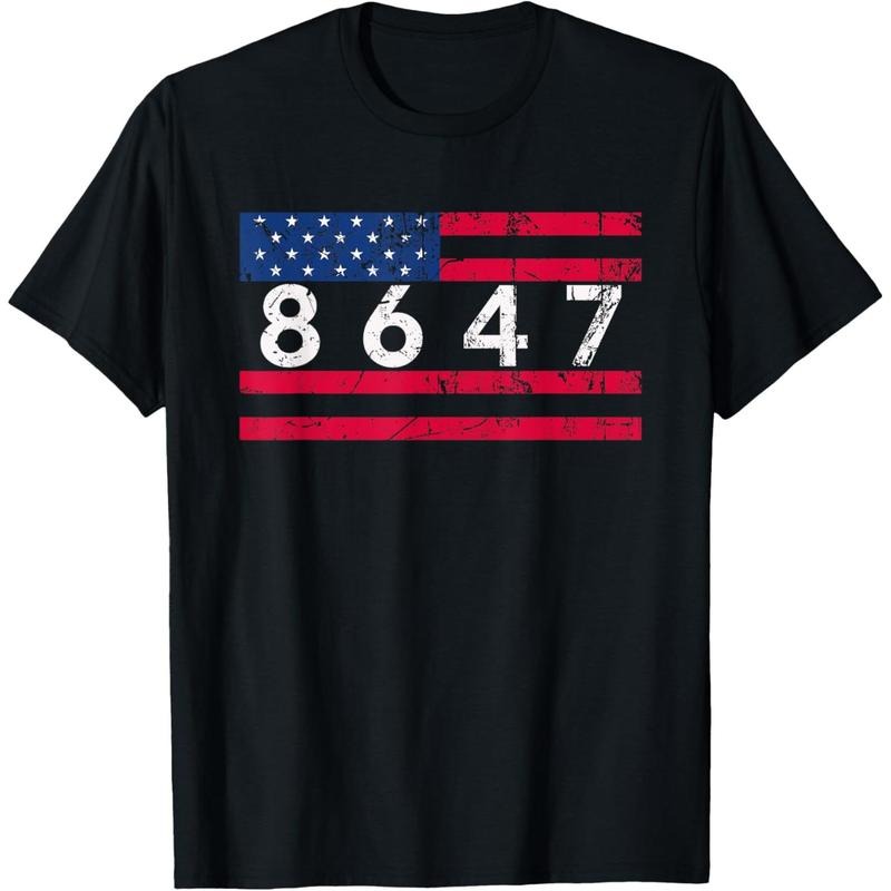 Anti Trump Impeach 47 8647 86 47 47th President US Flag T-Shirt Hoodie, Sweatshirt | TeeBloomCo.com
