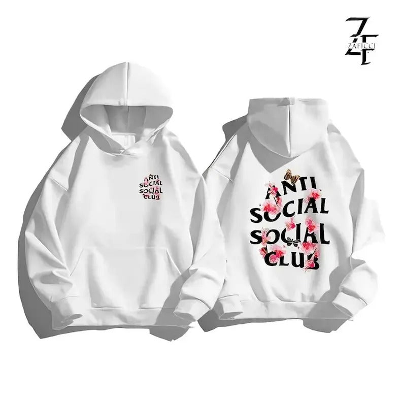 Antisocial Club Hoodie Unisex | trap streetwear casual sweatshirt | official designer fashion hoodie | Premium Quality...