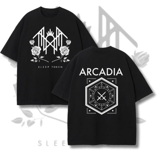 "Arcadia" T-Shirt, Sweatshirt, Hoodie black Vintage Design by Sleep Token, Gift For Rock Music Lover, Gift For Sleep...