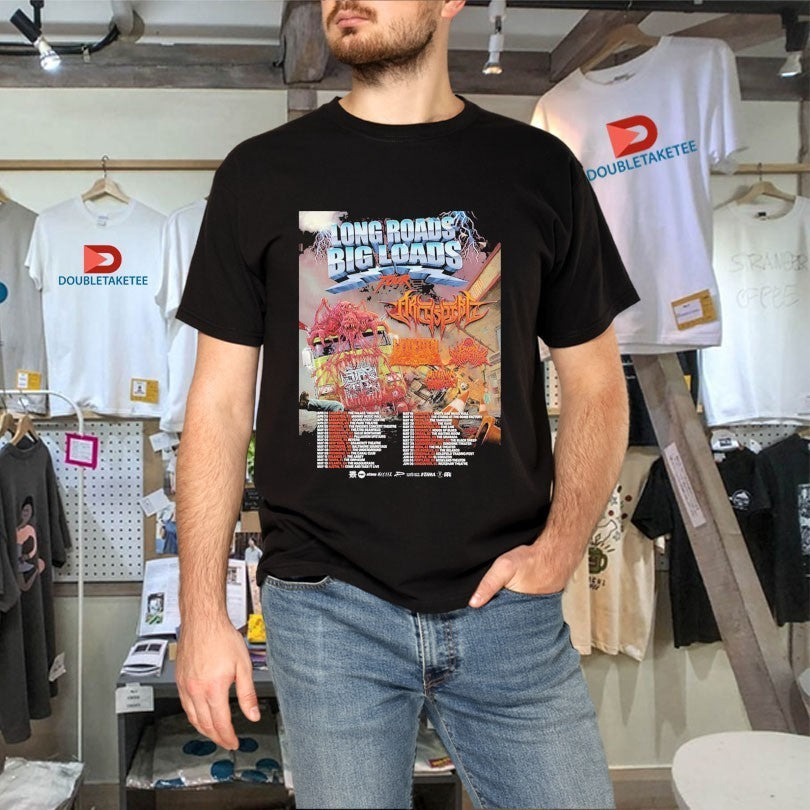 Archspire Long Roads Big Loads Tour 2026 Dates North American City Shirts