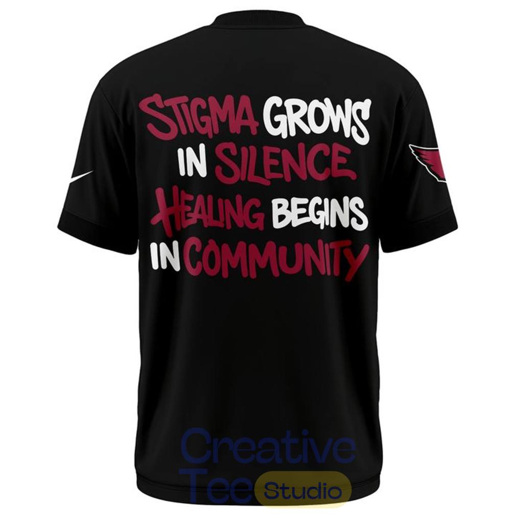 Arizona Cardinals Tackling Mental Heath T-Shirt
