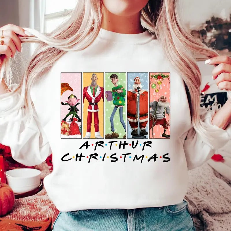 Arthur And Friends Shirt Arthur Christmas Shirt Arthur Christmas Shirt Christmas Movie Shirt Matching Family Christmas...