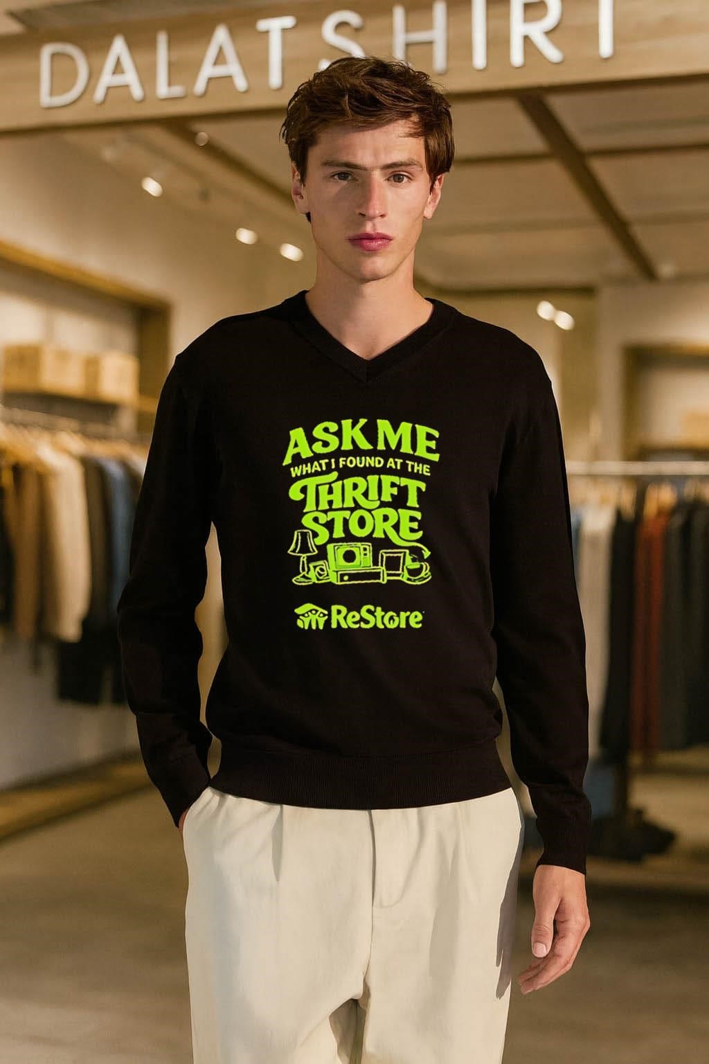 Ask Me What I Found At The Thrift Store ReStore shirt
