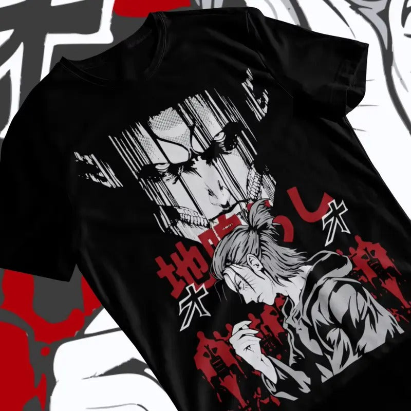 Attack on Titan Eren Yeager Transformation T-Shirt | Iconic Anime Character Tee Hoodie, Sweatshirt | TeeBloomCo.com