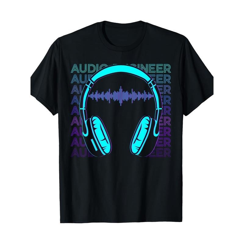 Audio Engineer Vintage Audio Engineer 100% cotton T-shirt Made in USA Hoodie, Sweatshirt | TeeBloomCo.com