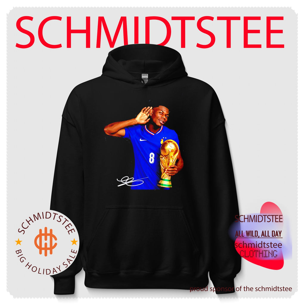 Aurelien Tchouameni France National Team Distressed middle finger Portrait shirt