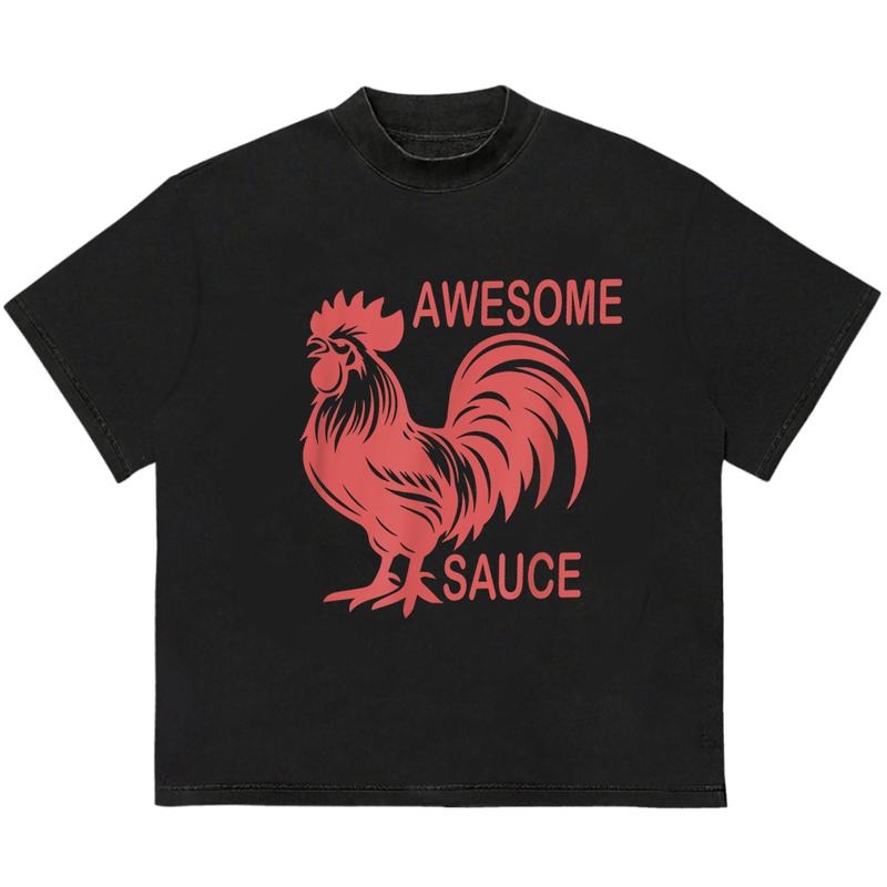 Awesome Ssauuce T-Shirt Recycled Cotton Graphic Vintage 90s Graphic Tee Hoodie, Sweatshirt | TeeBloomCo.com