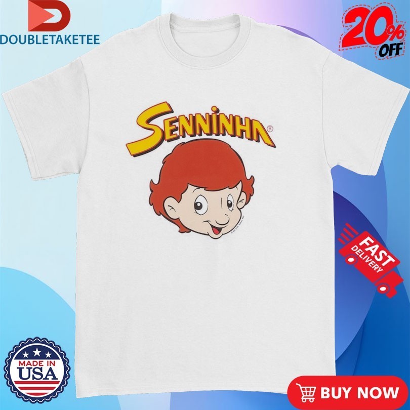 Ayrton Senna Senninha Head Shirts