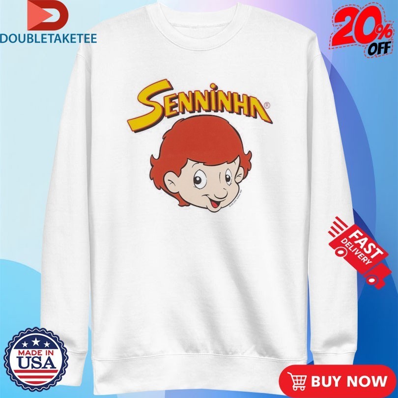 Ayrton Senna Senninha Head Shirts