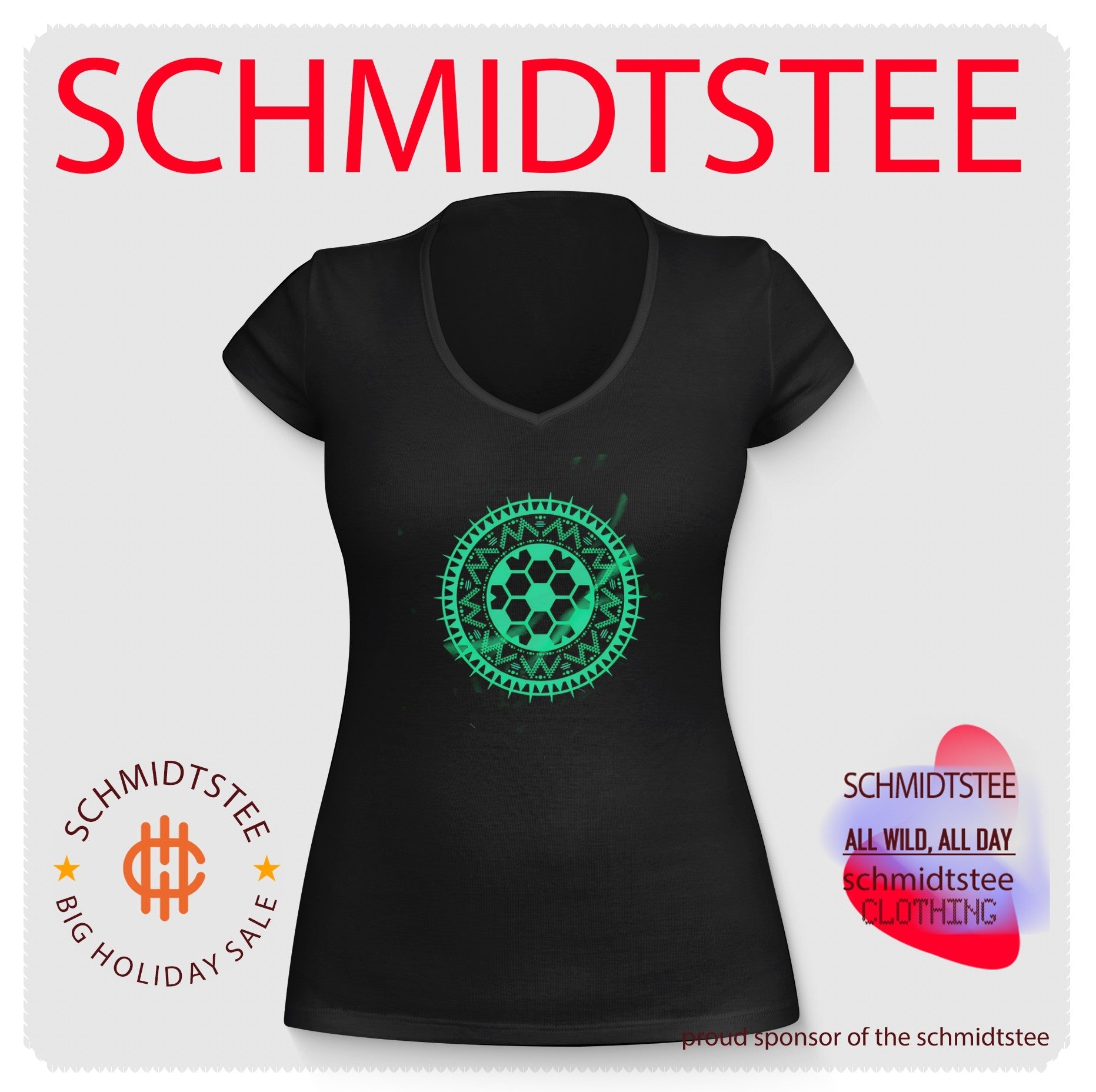 Aztec Fútbol Soccer Mandala tribal football shirt
