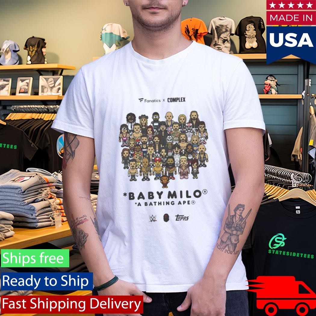 BABY MILO A Bathing Ape Is Ready To Rumble Shirt