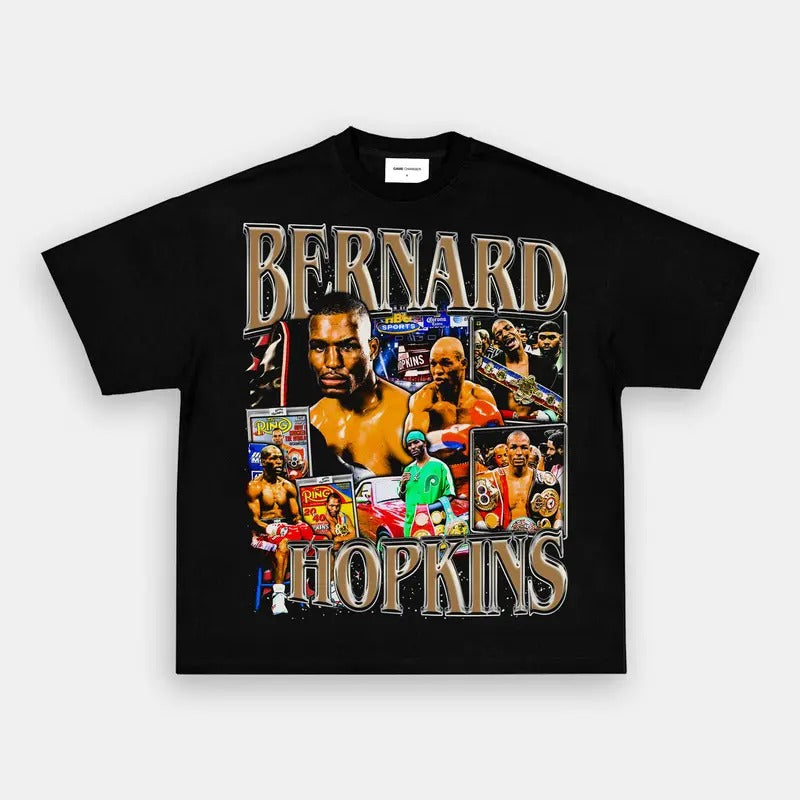 BERNARD HOPKINS TEE Boxing T-shirt, Boxer Tee, Sports Shirt, Athletic Tee, Fitness Gift, Workout T-shirt Crewneck...