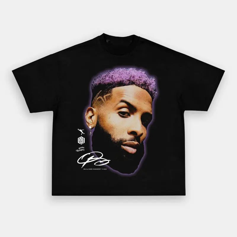 BIG FACE OBJ TEE Menswear Top Underwear Man Tshirt Streetwear Tropical Shortsleeve Bestie Crewneck Round Neck Hoodie,...