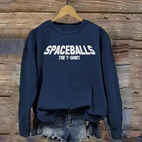 BSpaceballs The T-shirt sweatshirt retro vintage tee Menswear Top Athletic Black Hoodie | TeeBloomCo.com