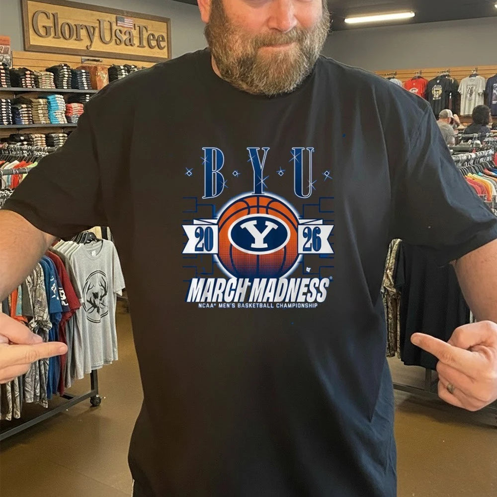 BYU Cougars MBB 2026 March Madness NCAA Men’s BAsketball Championship Shirt