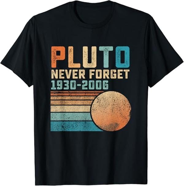 Back To School Shirts, Funny Astronomy Shirts, Pluto Never Forget Funny Astronomy Space Science Nerd T-Shirt Cotton...