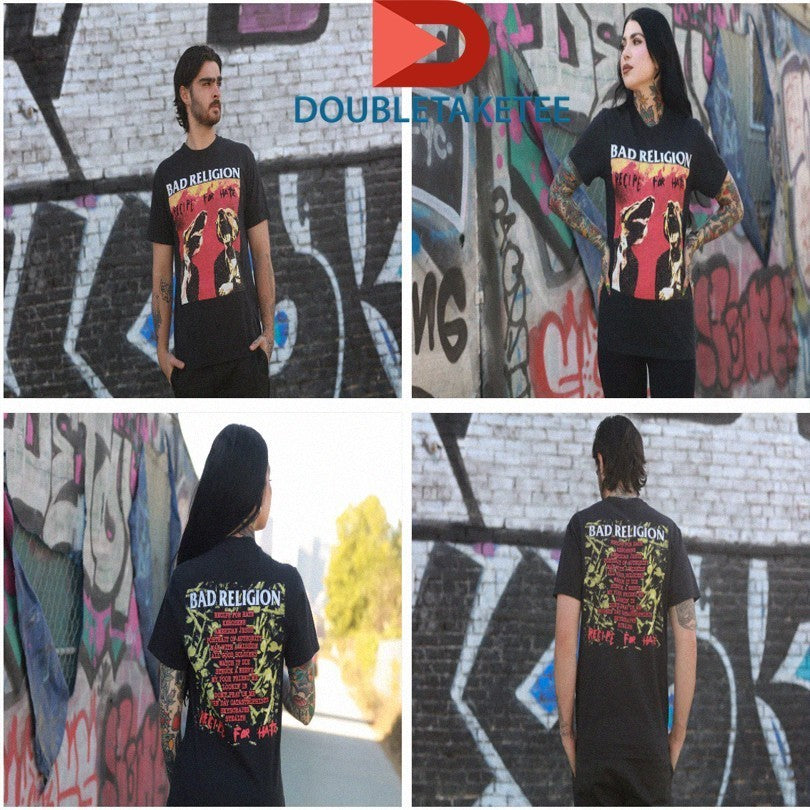 Bad Religion Recipe For Hate TrackList Shirts
