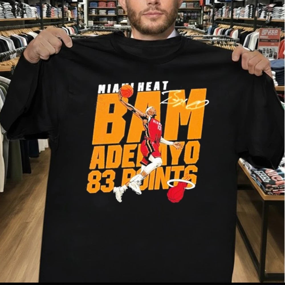 Bam Adebayo Miami Heat Adebayo 83 Points Shirt