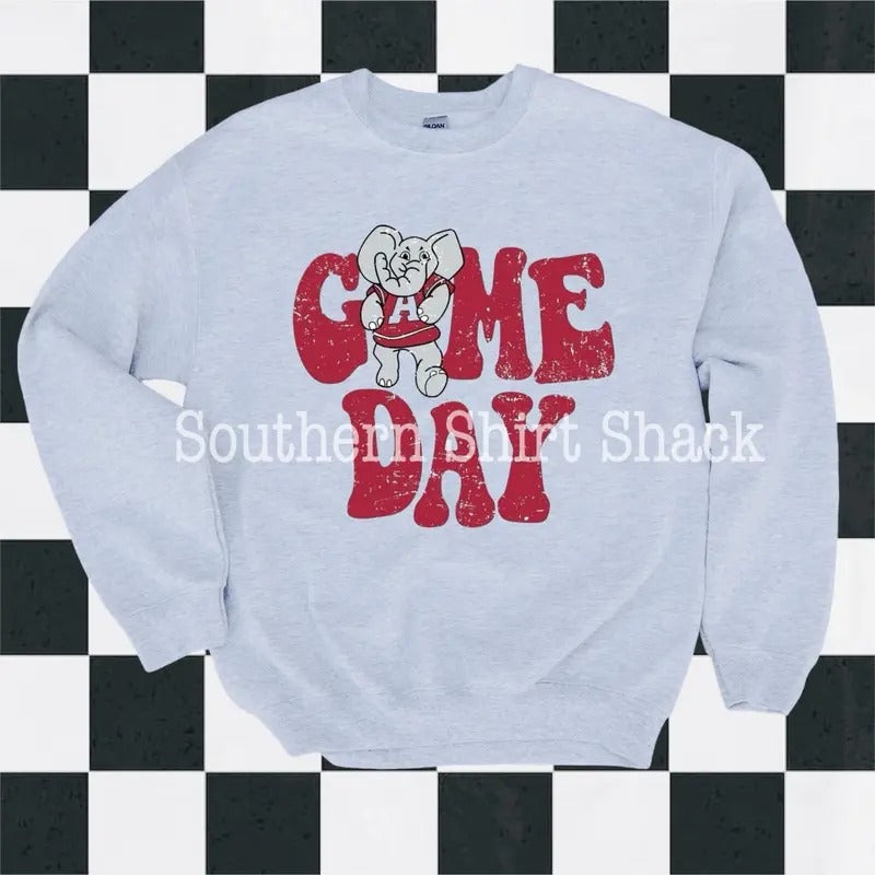 Bama Game Day Roll Tide  Sweatshirt T-Shirts, Hoodie | TeeBloomCo.com