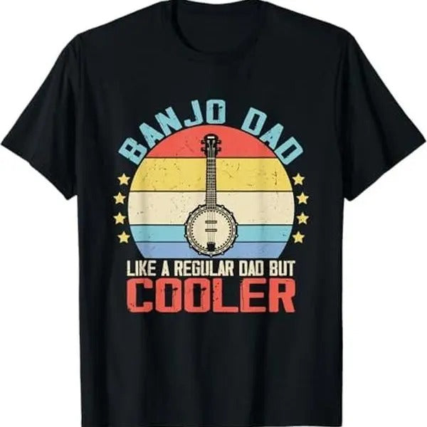 Banjo Teacher Player Dad For Bluegrass Guitarist Musician T-Shirt Hoodie, Sweatshirt | TeeBloomCo.com