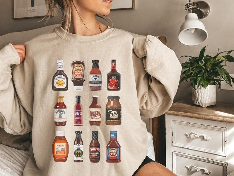 Barbecue Sauce Sweatshirt Gift for Barbecue Sauce Lovers T-Shirts, Hoodie | TeeBloomCo.com