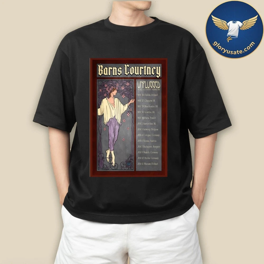 Barns Courtney Solo Acoustic May &amp; June 2026 Poster Shirt