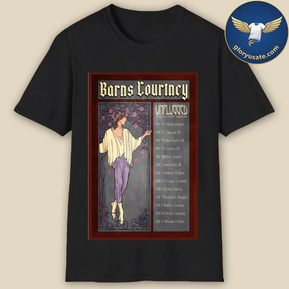 Barns Courtney Solo Acoustic May &amp; June 2026 Poster Shirt