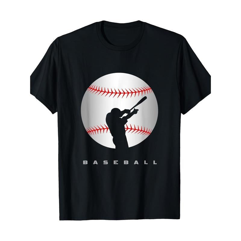 Baseball Apparel - Baseball T-Shirt-100% Cotton -220g made in usastyle{n002}2 Hoodie, Sweatshirt | TeeBloomCo.com